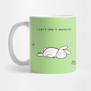 Bina, the Bunny's tired Mug